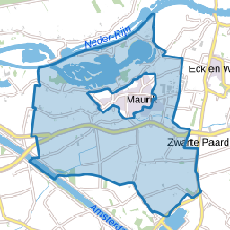 Verspreide huizen Maurik