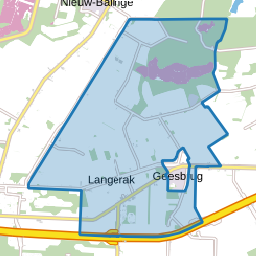 Verspreide huizen Geesbrug