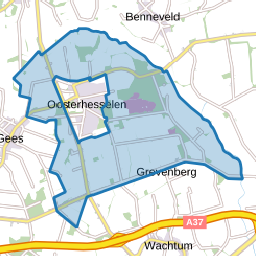 Verspreide huizen Oosterhesselen