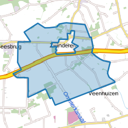 Verspreide huizen Zwinderen