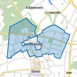 Verspreide huizen Noord-Sleen