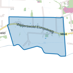 Verspreide huizen Weijerswold