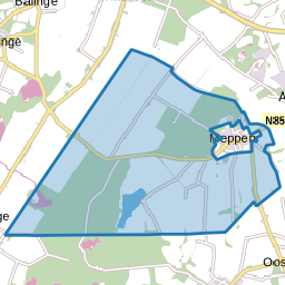 Verspreide huizen Meppen