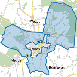 Verspreide huizen Zweeloo