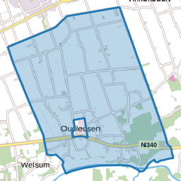 Verspreide huizen Oudleusenerveld