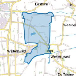Verspreide huizen Driezum