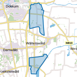 Verspreide huizen Wâlterswâld