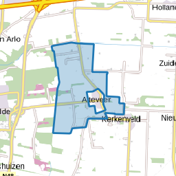 Verspreide huizen Alteveer