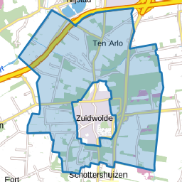 Verspreide huizen Zuidwolde