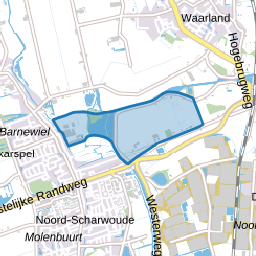 Laanweg en Waarddijk