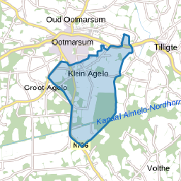 Verspreide huizen Klein Agelo