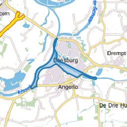 Verspreide huizen IJssel en Oude IJssel