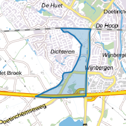 Buitengebied - Dichteren