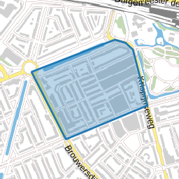 Jacob Catsstraat en omgeving