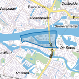 1e Merwedehaven en omgeving