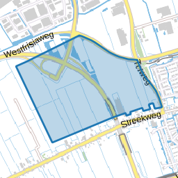 Ten westen van de Tolweg