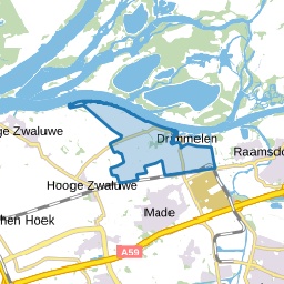 Verspreide huizen Drimmelen