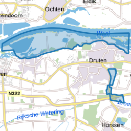 Verspreide huizen Druten