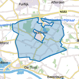 Verspreide huizen Horssen