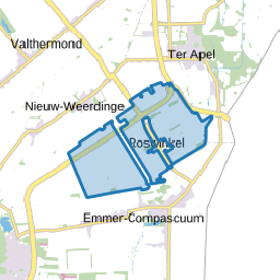 Verspreide huizen Roswinkel
