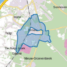 Schil rondom het centrum