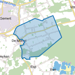 Verspreide huizen Mortelse Peel
