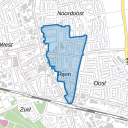 Centrumgebied Oost Rijen