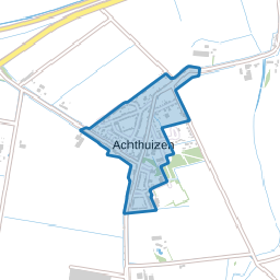 Achthuizen woonkern