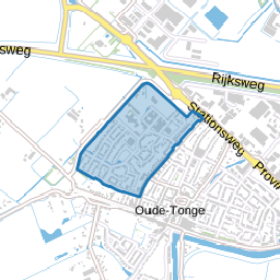 Oude-Tonge planetenbuurt