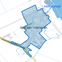 Stad aan 't Haringvliet woonkern