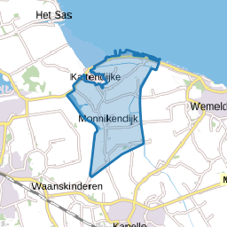 Verspreide huizen Kattendijke