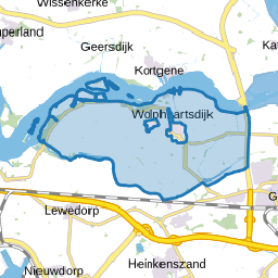 Verspreide huizen Wolphaartsdijk