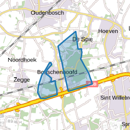 Verspreide huizen Bosschenhoofd