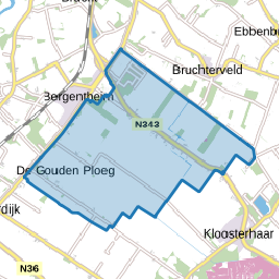 Verspreide huizen Bergentheimerveen