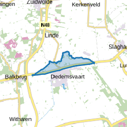 Verspreide huizen Reestgebied