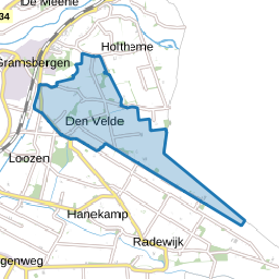 Verspreide huizen Den Velde