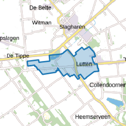 Verspreide huizen Lutten-West