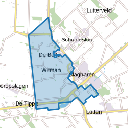 Verspreide huizen Slagharen-West