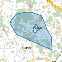 Verspreide huizen Beckum