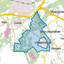Verspreide huizen Hilvarenbeek