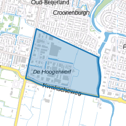 Oud-Beijerland Bedrijventerrein De Hoogerwerf