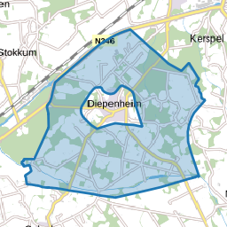 Verspreide huizen Kerspel en Schipbeek