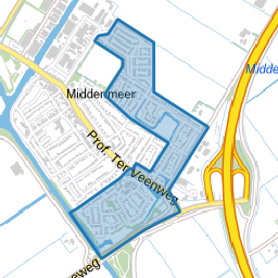 Middenmeer Kroonwaard, Schelpenwijk e.o.