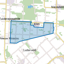 Verspreide huizen Elim-Zuid