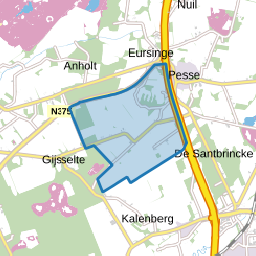 Verspreide huizen Pesse-West