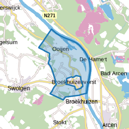 Verspreide huizen Broekhuizenvorst