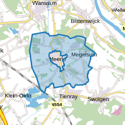 Verspreide huizen Meerlo