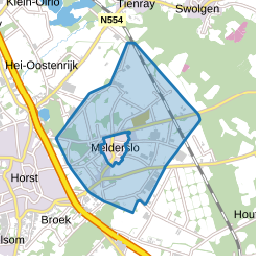 Verspreide huizen Melderslo