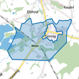 Verspreide huizen Tienray