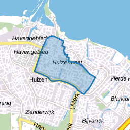 Huizermaat West en Zuid